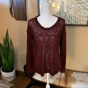 Lush Loose Knit Sweater Top